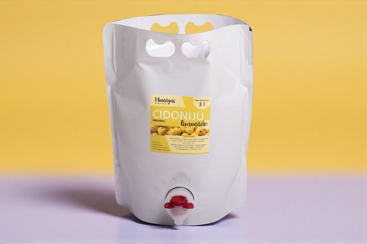 Negāzēta cidoniju limonāde 3l