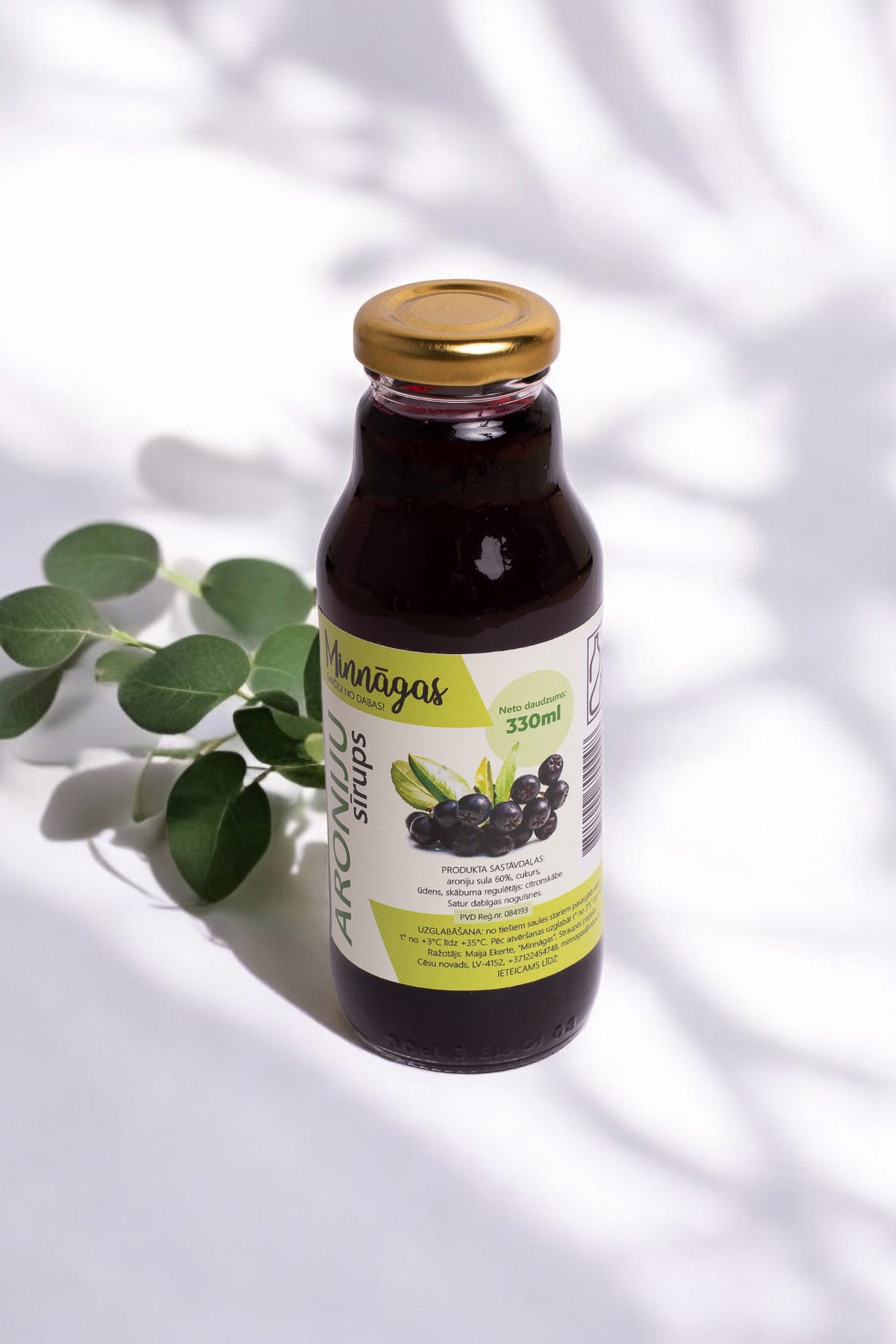Aroniju sīrups 330ml
