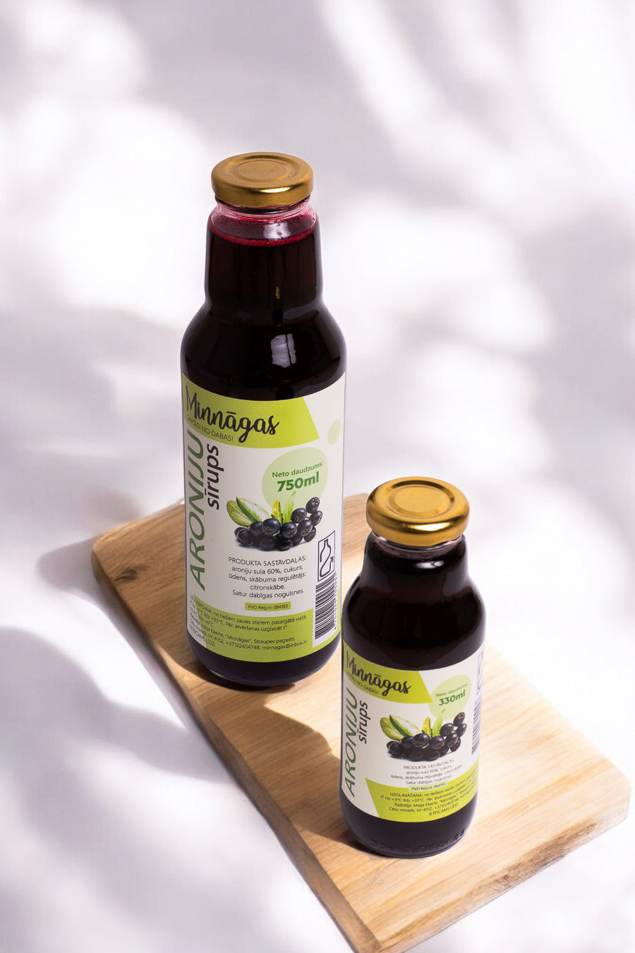 Aroniju sīrups 750ml